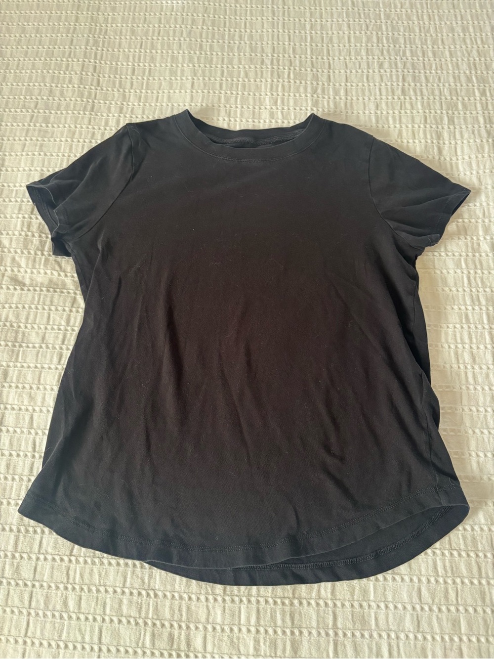 Madewell Black Short Sleeve Crewneck Tee ~ S